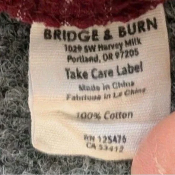 Bridge & Burn Shorts Womens Sz XS Lightweight Casual Elastic Waist Striped Red - Picture 4 of 9